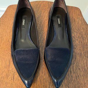 Zinda Patent Leather Flats